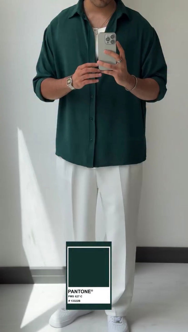 Essential Shirt & Tapered Trouser Set